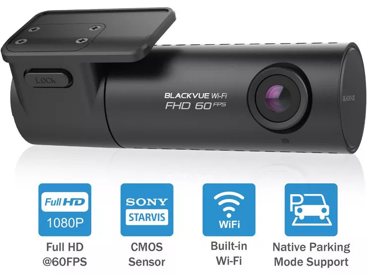 BlackVue DR590X-1CH Dash Cam with 32GB microSD Card