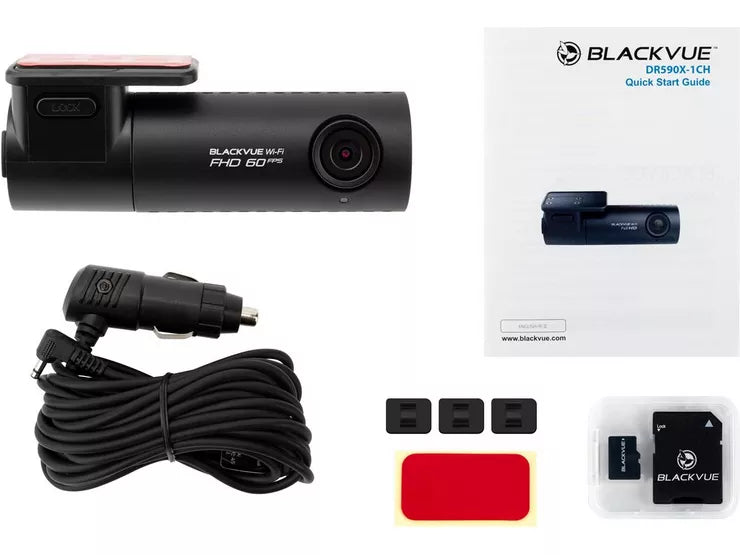 BlackVue DR590X-1CH Dash Cam with 32GB microSD Card