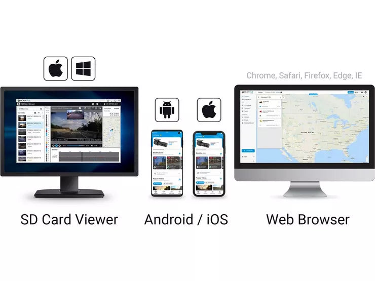 BlackVue DR970X-1CH Dash Cam with 64GB microSD Card