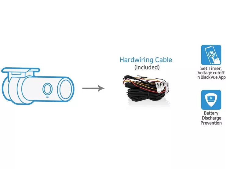BlackVue DR770X-2CH Front & Rear Dash Cam with 64GB microSD Card