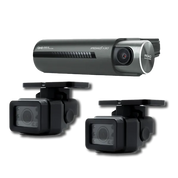 IROAD X30 Front + 2 External -3CH Dash Cam with 64GB microSD Card