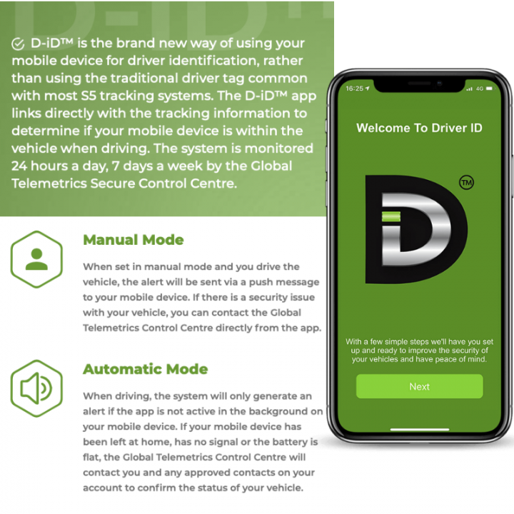 SmarTrack S5 D-iDT2 Tracker