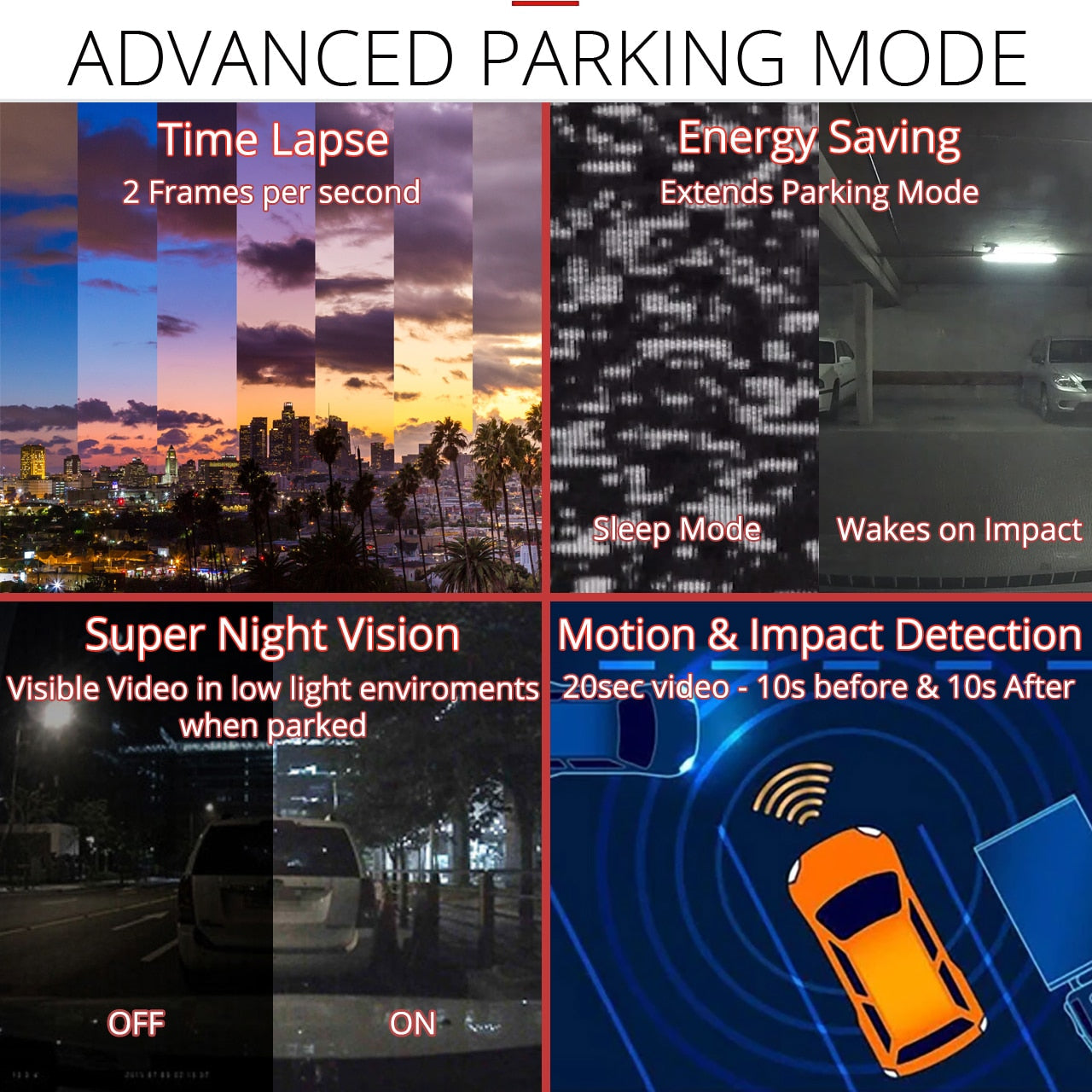 Thinkware Dash Cam X800 - 1CH Dash Cam (32GB SD Card inc)