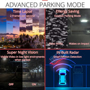 Thinkware Dash Cam U3000 - 2CH Dash Cam (64GB SD Card inc)