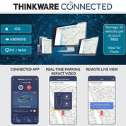 Thinkware Dash Cam Q850 - 2CH Dash Cam (64GB SD Card inc)