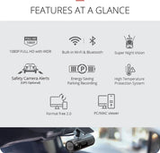 Thinkware Dash Cam F70 PRO - 1CH Dash Cam (32GB SD Card inc)