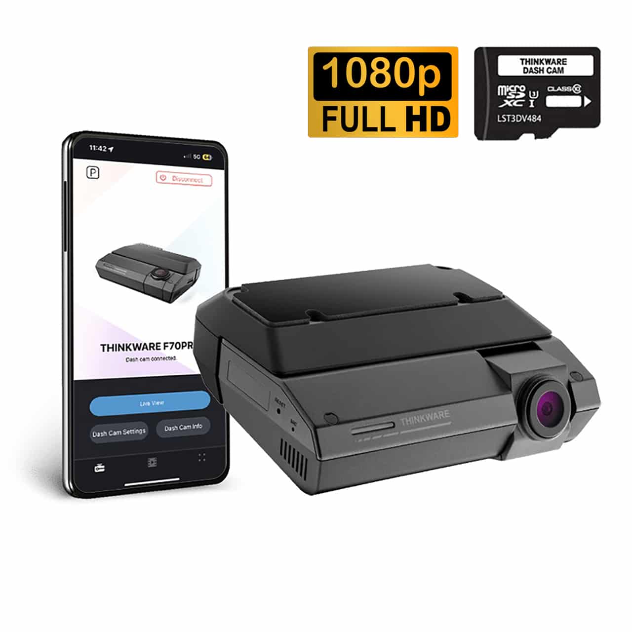 Thinkware Dash Cam F790 - 1CH Dash Cam (32GB SD Card inc)