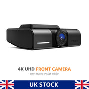 FineVu GX4K - 2CH Dash Cam with 64GB microSD Card