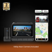 Road Angel Halo Elite 4K (2160p) & 1K (1080p) Dual Dash Cam