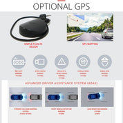 Thinkware Dash Cam Q200 - 2CH Dash Cam (32GB SD Card inc)