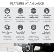 Thinkware Dash Cam X800 - 1CH Dash Cam (32GB SD Card inc)